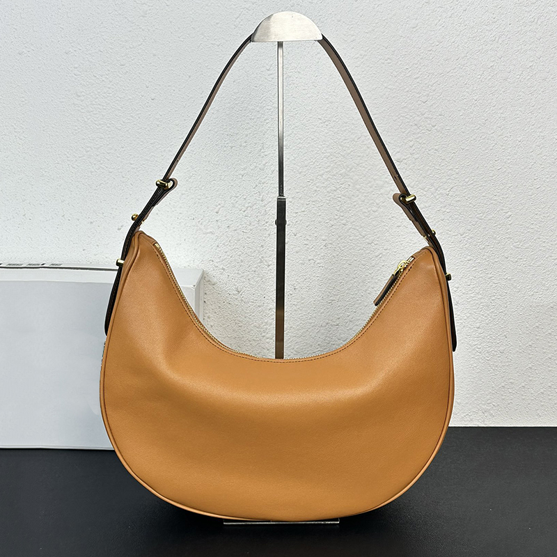crescent half moon bag fashion triangle underarm luxury leather hobo Cross Body Totes 10a designer bags Womens pradhandbag DHgate Clutch shoulder