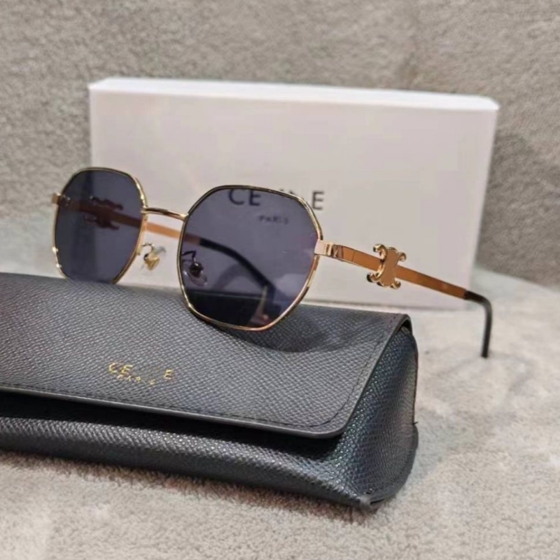 Luxury Lisa Oval Designer Sun Alloy Mirror Legs Fashion Retro Sunglasses 2024 New Oval Sunglasses Metal Mens Womens Fashion