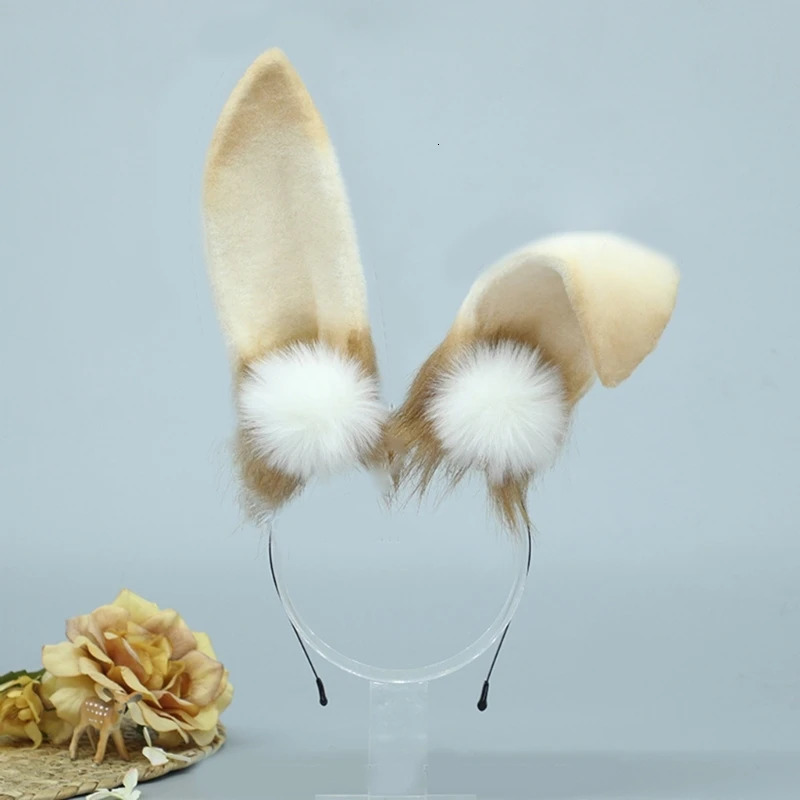 Furry Easter Hairband Anime Maid Headband Girl Hairhoop Props Dropship 240313