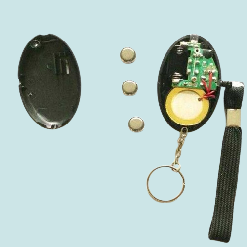 130db Egg Shape Self Defense Alarm Girl Women Security Protect Alert Personal Safety Scream Loud Keychain Alarms