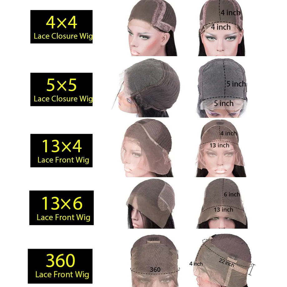 360 Curly Wigs For Black Women Human Hair 4X4 5X5 Water Closure 13X4 13X6 Hd Deep Wave Lace Frontal Wig