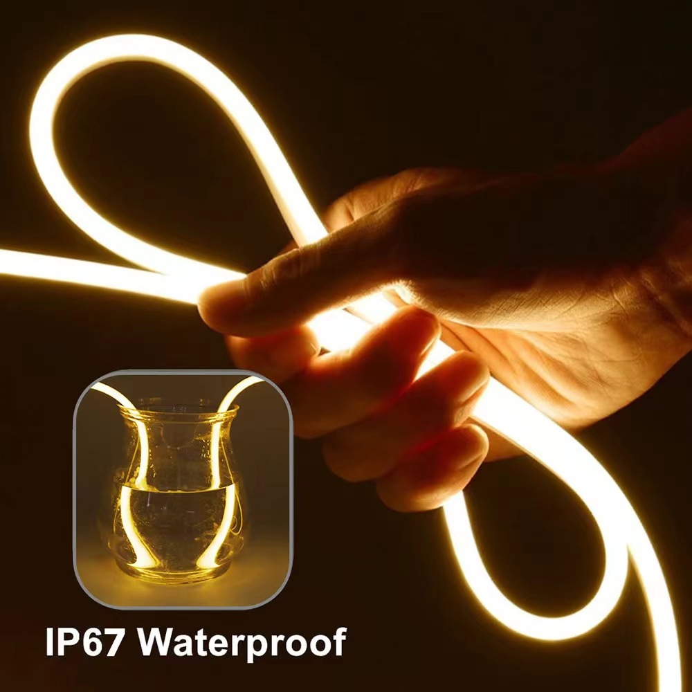 Touch Sensor LED Light Strip Dimmable Waterproof Flexible LED neon Light Tape Belt 5V USB Lighting Lamp For Room Decoration