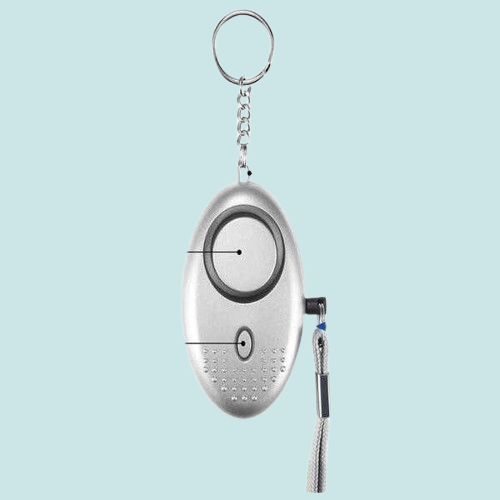130db Egg Shape Self Defense Alarm Girl Women Security Protect Alert Personal Safety Scream Loud Keychain Alarms