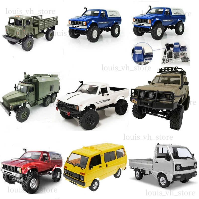 Electric/RC Car WPL Cars RC Car 4WD Radio Control Off-Road Car RTR KIT Rock Crawler Electric Buggy Moving Machine C54 B24 B16 C24 B36 Assembly T240328