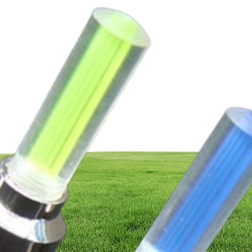 Bike Lights Car Motorcycle Neon Lights Wheel Tyre Valve Cap Flash Led Light Lamp Accessories Tire Rim Valve Wheel StemDPY3
