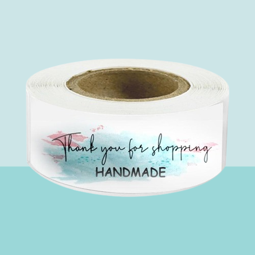 Gift Wrap 120Pc Pink quotThank You For Your Orderquot Stickers Supporting My Business Package Decoration Seal Labels Stationer9075176