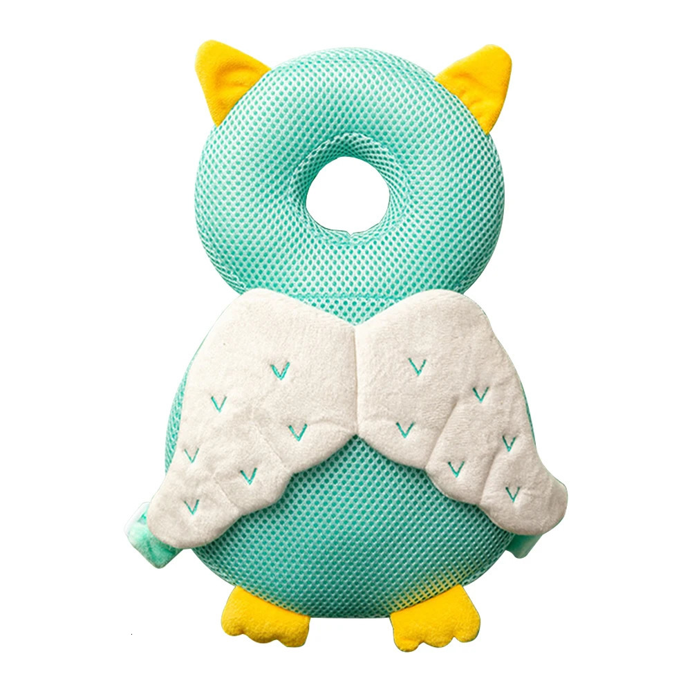 Stuffing Animal Shape Baby Back Protection Pillow Backpack Toddlers Head Antifall for Walking Crawling 240313