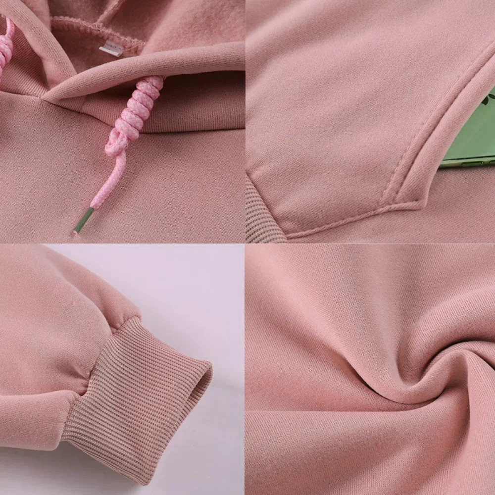 Hoodie Sweatshirts Women Pullover Harajuku Tracksuit Girl Streetwear Casual Fashion Clothes 240318