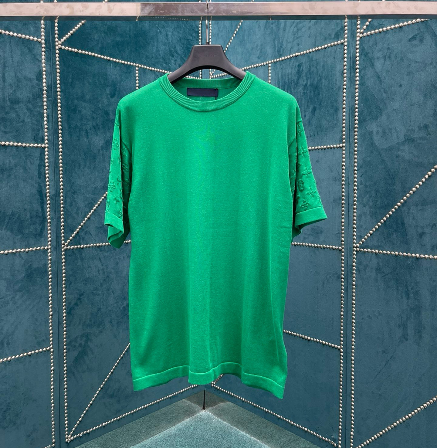 Men's Plus Tees & Polos Round T-shirt plus size neck embroidered and printed polar style summer wear with street pure cotton u7576r