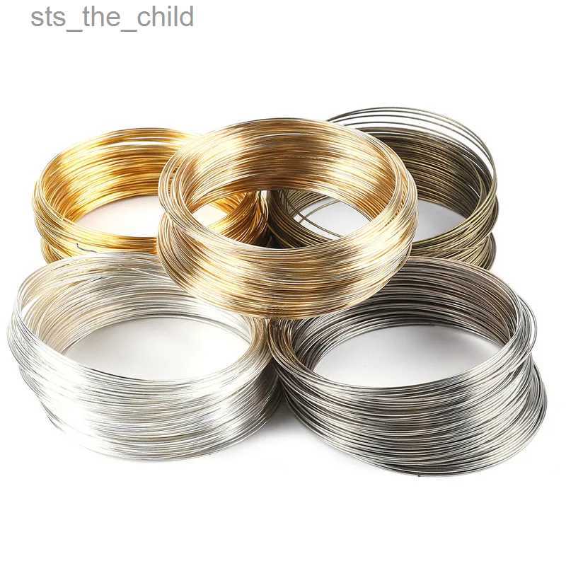 Bangle 100 Ring 0.6mm Steel Memory Bead Wire Bracelet Assembly for DIY Bracelet Making and Jewelry Making DiscoveryC24326