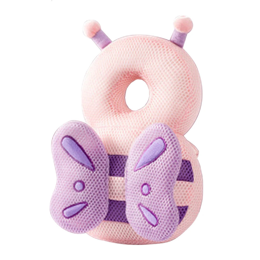 Stuffing Animal Shape Baby Back Protection Pillow Backpack Toddlers Head Antifall for Walking Crawling 240313
