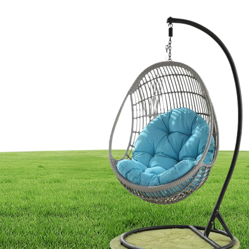 Camp Furniture Egg Chair Swing Hammock Cushion Hanging Basket Cradle Rocking Garden Outdoor Indoor Home Decor No