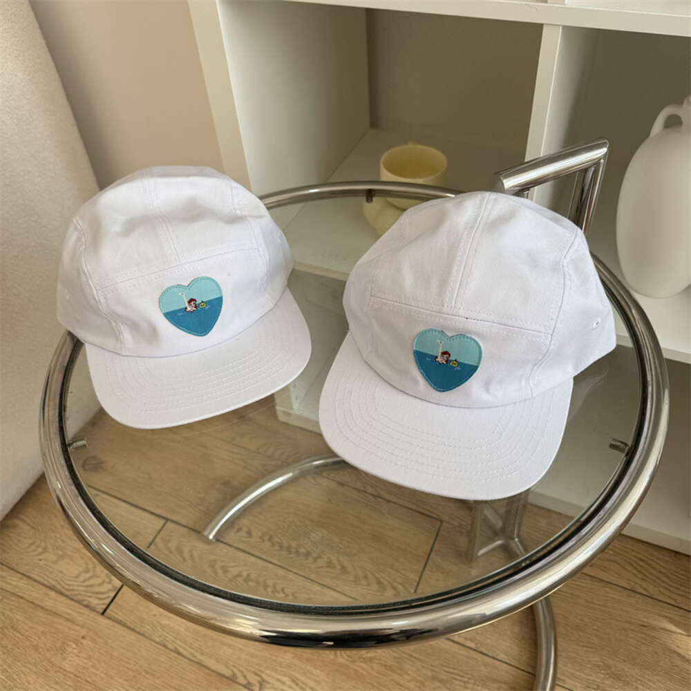 Korean Blogger's Same Instagram Mermaid Baseball White Duck Tongue Western Fashion Sunshade Hat, Spring Style