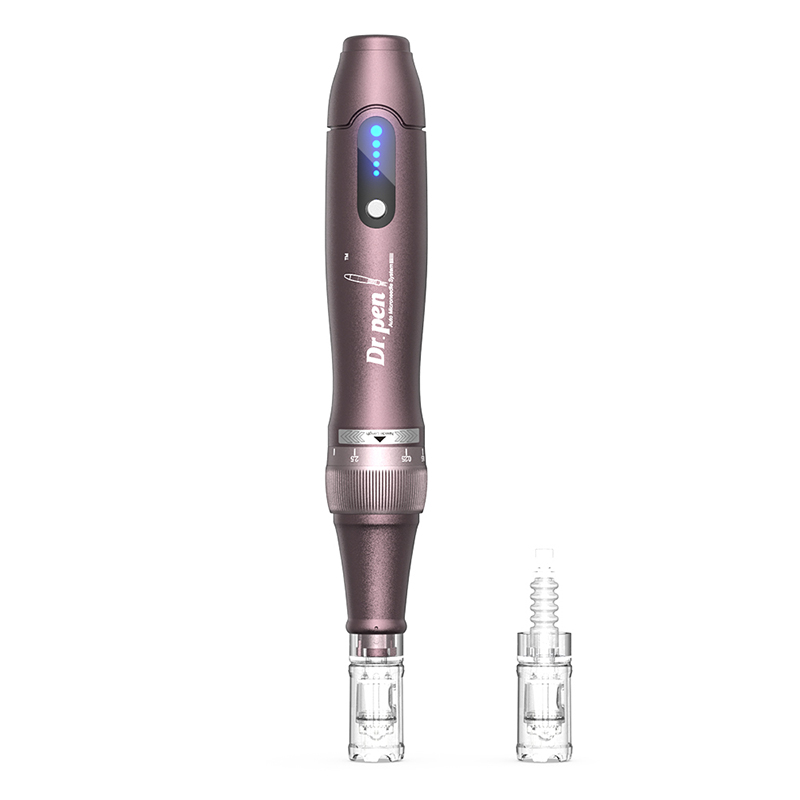 Dermapen Wireless Dr. Pen Ultima A10 Microneedle Device for Skin Care Face Rejuvenation - Includes 2 Pcs 12pins Needles Cartridge