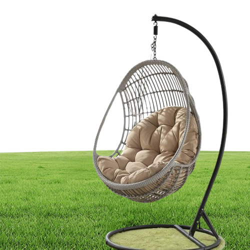 Camp Furniture Egg Chair Swing Hammock Cushion Hanging Basket Cradle Rocking Garden Outdoor Indoor Home Decor No