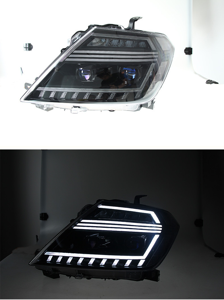 Car Lights for Nissan Patrol 2013-20 18 Y62 Car LED Front Headlight Lamp Assembly Daytime Running Light Replacement