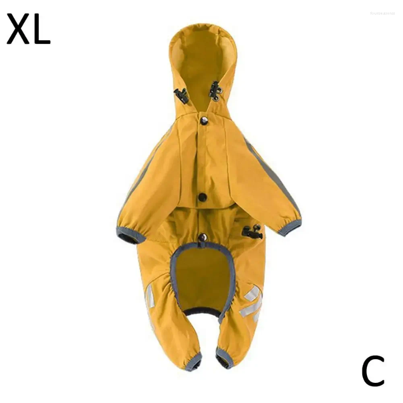 Dog Apparel Waterproof Clothes For Small Dogs Pet Rain Coats Puppy Raincoat Reflective Strip Yorkie Chihuahua Pr J3z4