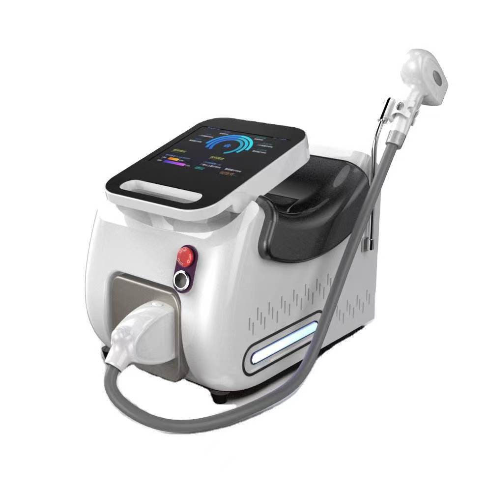 Portable 2 in 1Triple Wavelengths 755nm 808nm 1064nm diode laser hair removal machine picolaser machine