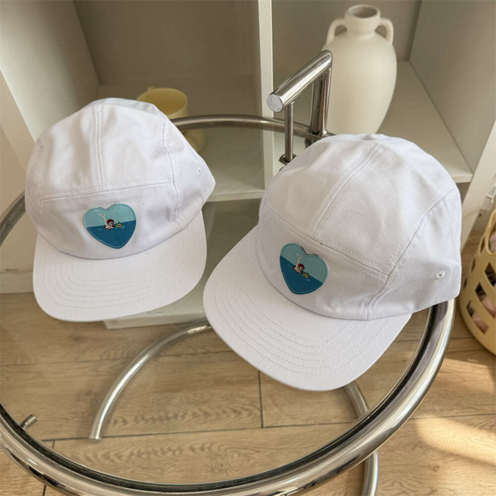 Korean Blogger's Same Instagram Mermaid Baseball White Duck Tongue Western Fashion Sunshade Hat, Spring Style