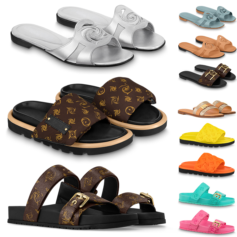 slippers designer sandals pool pillow bom dia flat mule comfort isola flats leather shoes ladies beach effortlessly stylish slides sliders sandles