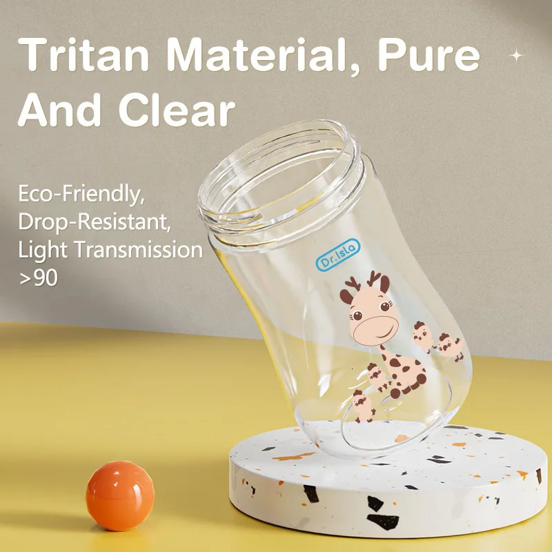 300ml Baby Water bottles Feeding Cup With Straw Children Learn Drinking Bottle Kids Training Cups BPA Free 240322