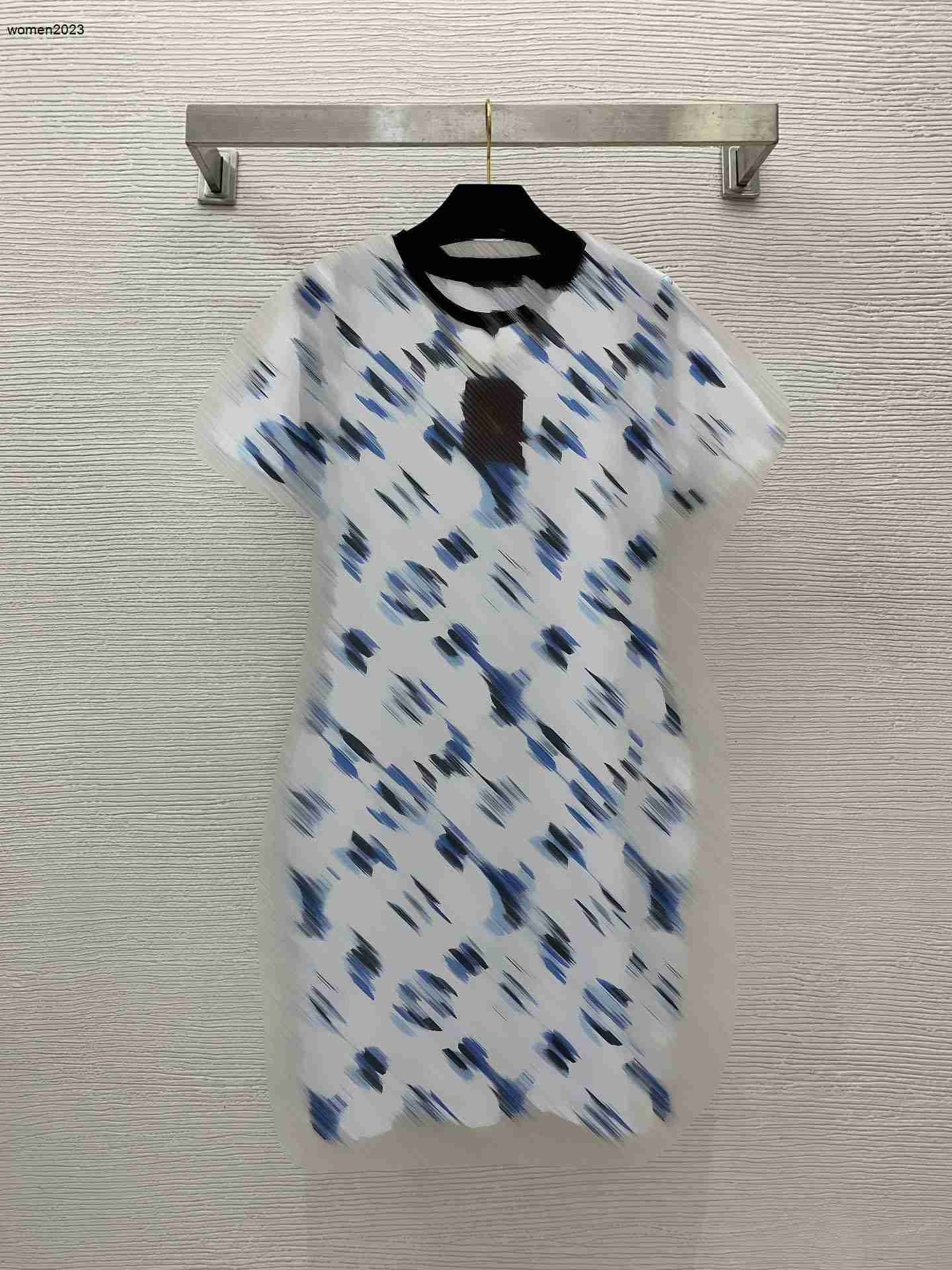 Designer Dress Women dresses Brand skirts long sleeve Fashion Metal chain decoration LOGO letter dress Women luxury long skirt Mar 27