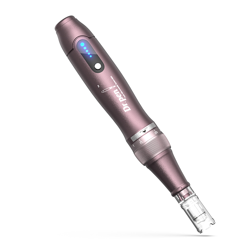Dermapen Wireless Dr. Pen Ultima A10 Microneedle Device for Skin Care Face Rejuvenation - Includes 2 Pcs 12pins Needles Cartridge