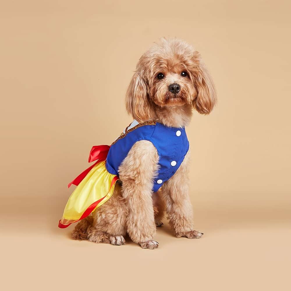1pc pet summer princess style dress suitable for cats and dogs