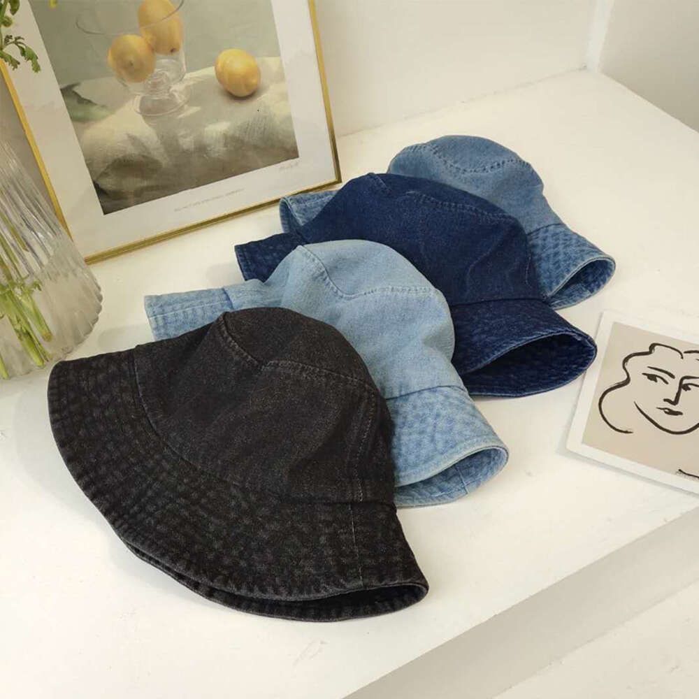 Leisure Denim Fisherman Korean Version, Versatile Sun Internet Red Hat for Women, Summer