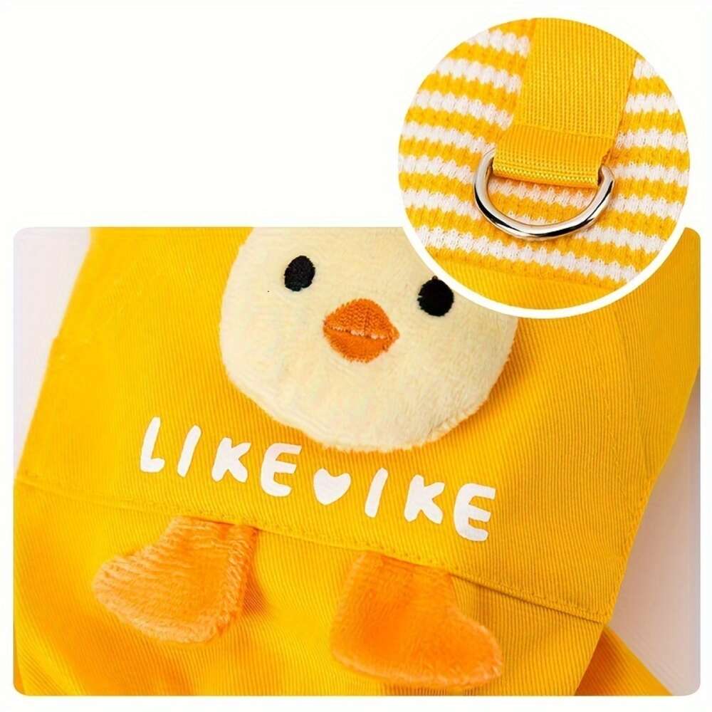 dogs cats autumn and winter warm threedimensional chicken traction four corner suspenders dog plus fleece pet comfortable soft classic cute teddy clot