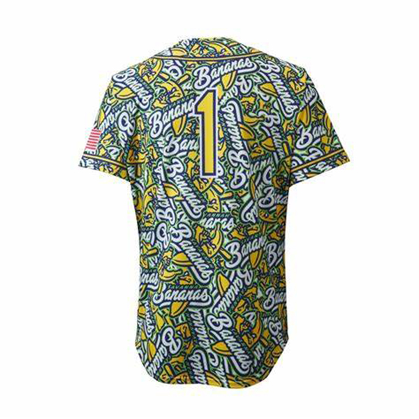 Savannah Bananas Baseball Jerseys Donalson Meadows LeRoy Jackson Olson Mauldin Jones Archer Luigs Hosley 2024 Authentic Repl