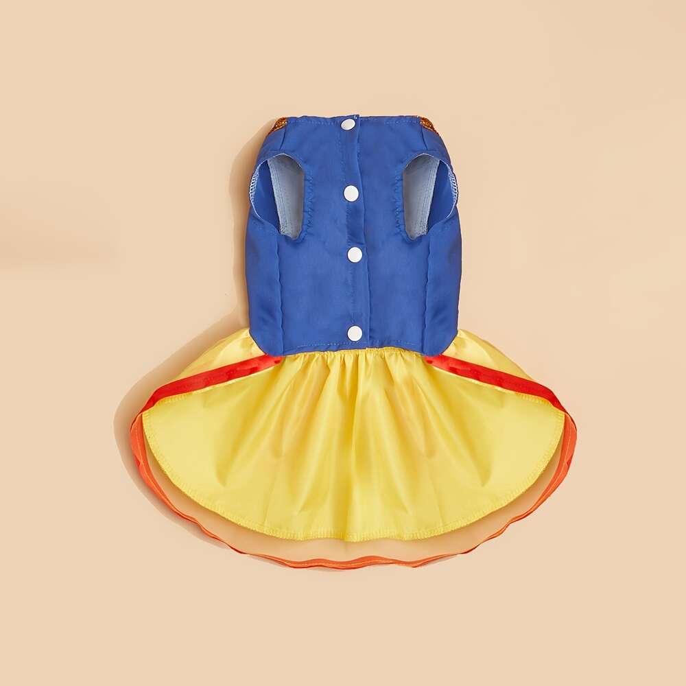 1pc pet summer princess style dress suitable for cats and dogs