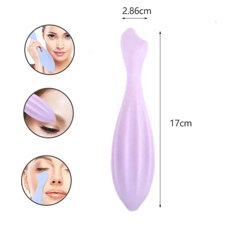 Alwafore Face Roller Silicone Face Massager for Face Body Skin Lifting Wrinkle Remove Beauty SPA Care Tools 240312
