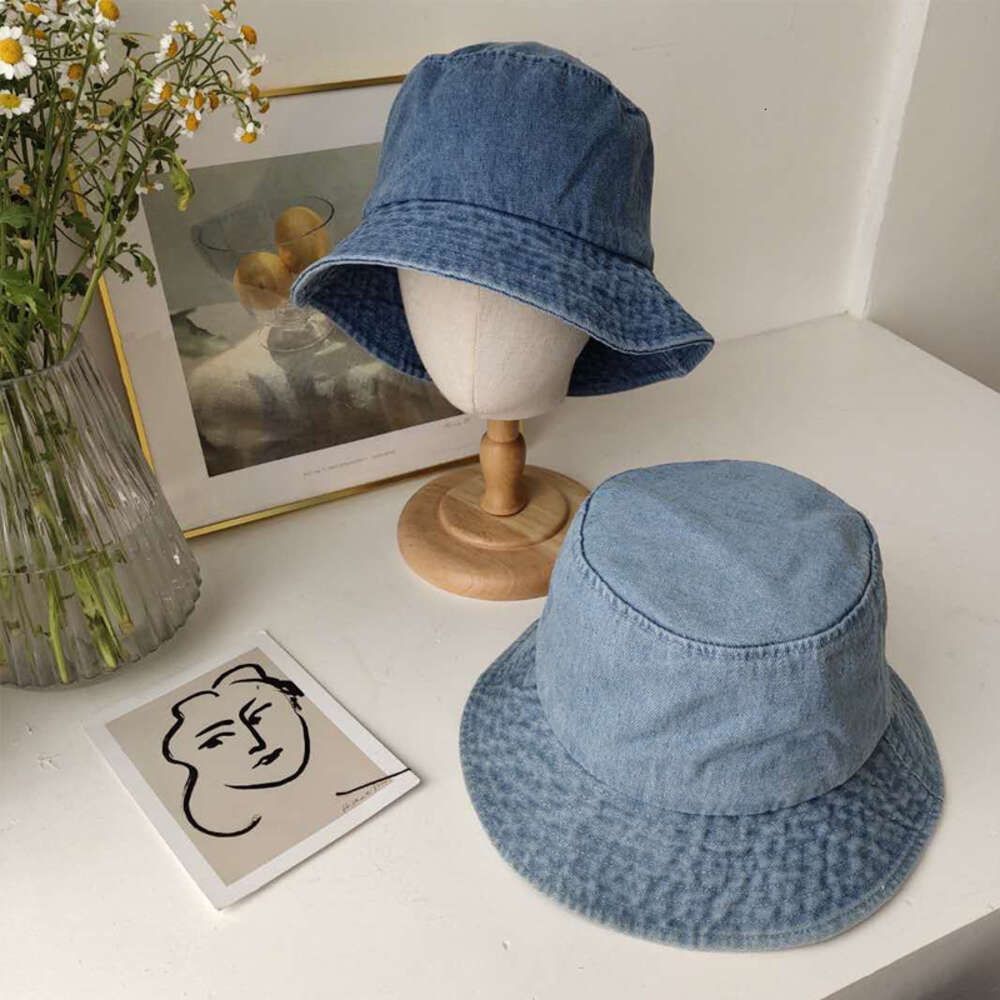 Leisure Denim Fisherman Korean Version, Versatile Sun Internet Red Hat for Women, Summer