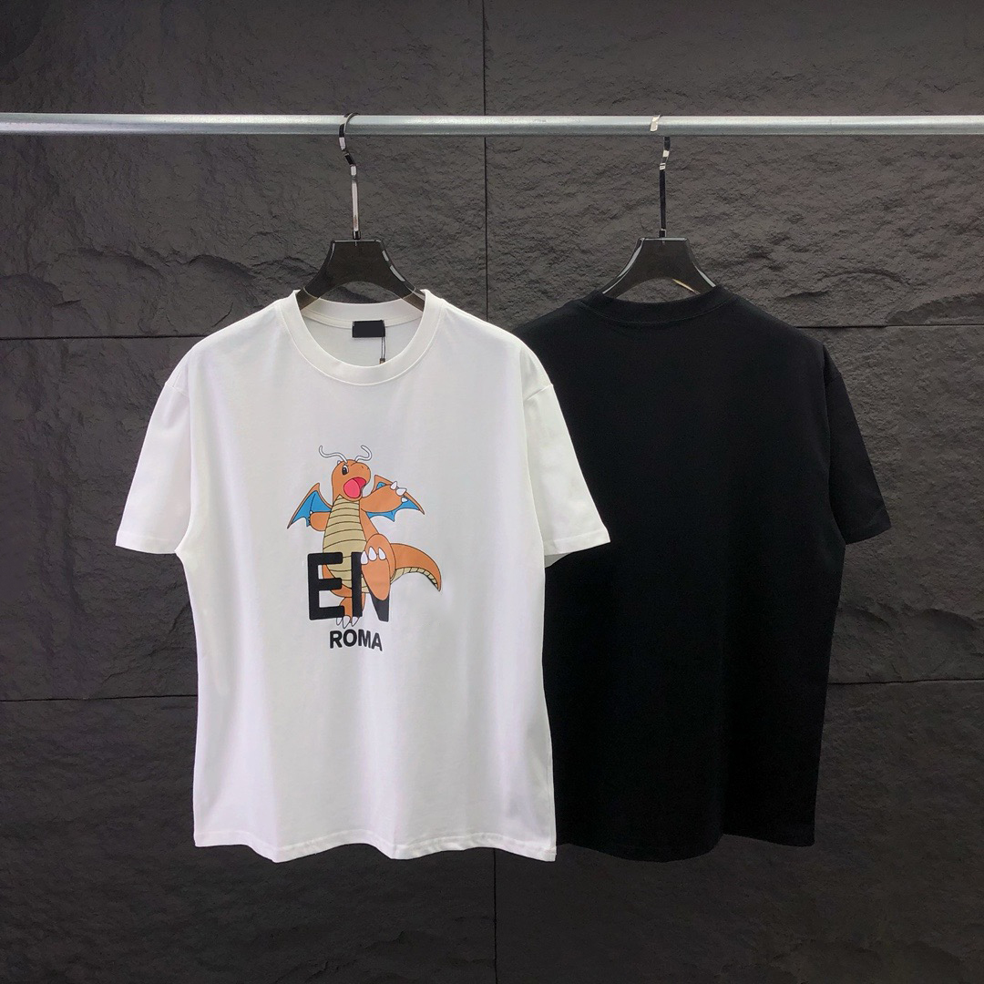 Men's Plus Tees & Polos Round neck embroidered and printed polar style summer wear with street pure cotton 269t4