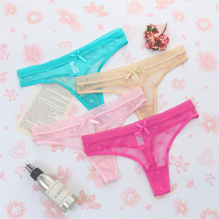 Women's Panties 6pcslot Women Underwear Panties Teenage Girl Thongs Plus size Sexy mesh Tangas Female Erotic Lingerie Culotte XXS-XXL 1856P6 2011