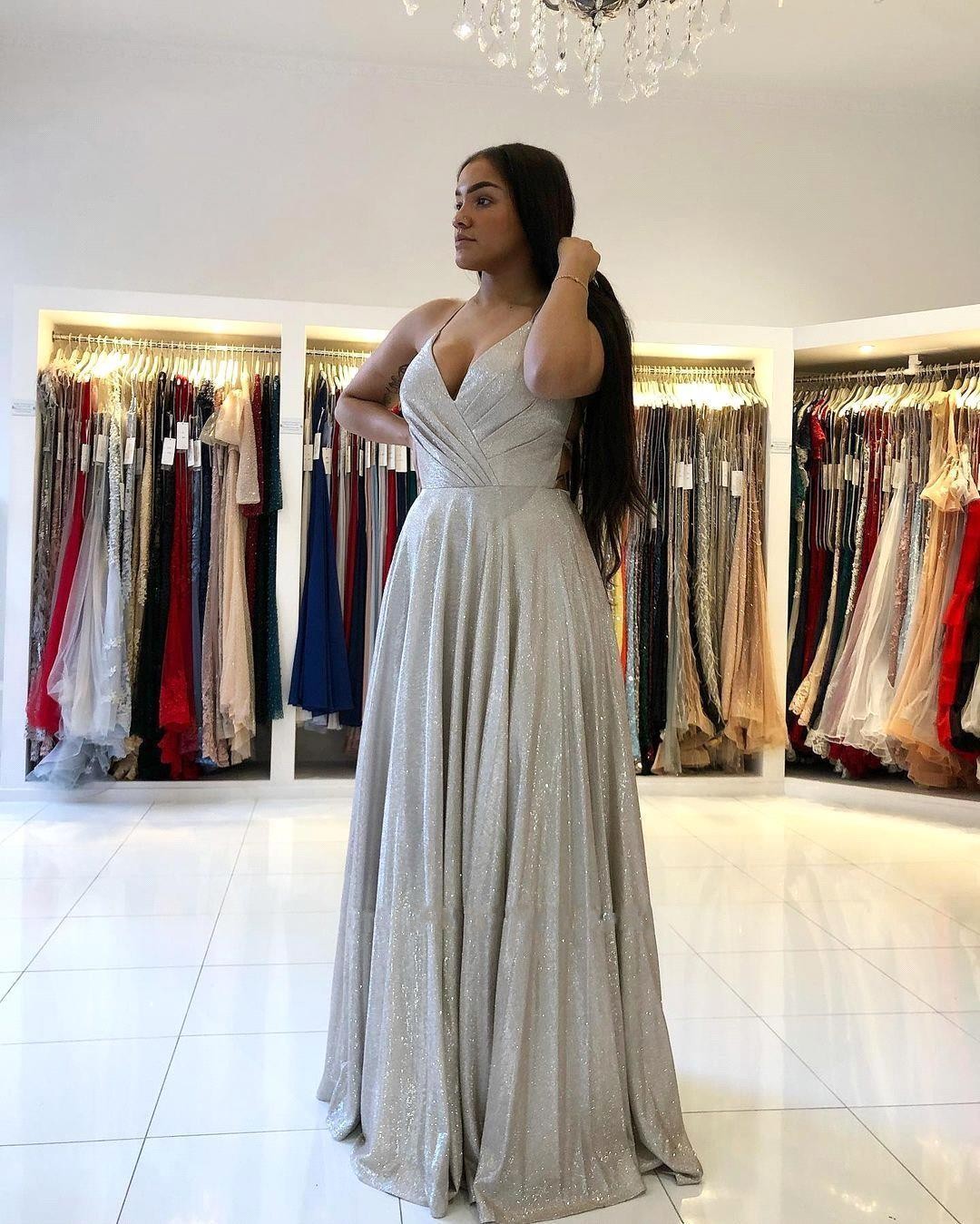 Relective Sier Sequined Prom Dresses For Black Girls 2024 New Sexy Spgahetti Straps Backless Long Evening Party Gowns Bc18025 6660311
