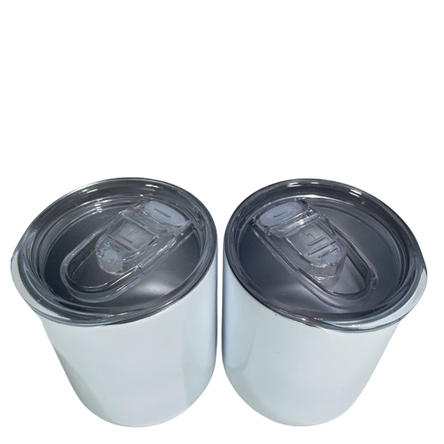 DIY 12oz Sublimation STRAIGHT Wine tumbler Stainless Steel Wine Glasses Egg Cups Stemless Wine Glasses with lid Vacuum Egg Shape