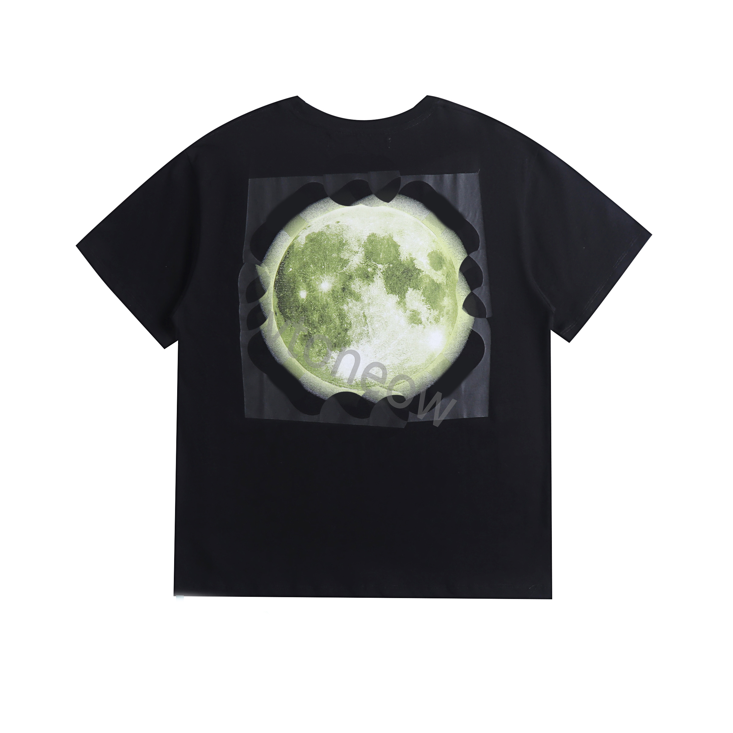 Oversize fashion Luxurys white Clothing Mens tee shirt and Women Loose Tees Tops Man Casual Street graffiti Shirt Sweatshirt Men's black white T-shirts tops