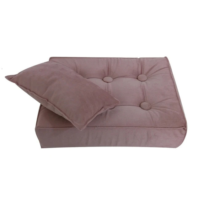 born Pography Props Stuffed Mini Mattress Posing Pillow Set Thicken Cushion Mat Bedding for Studio Po Shooting Backdrop 240313