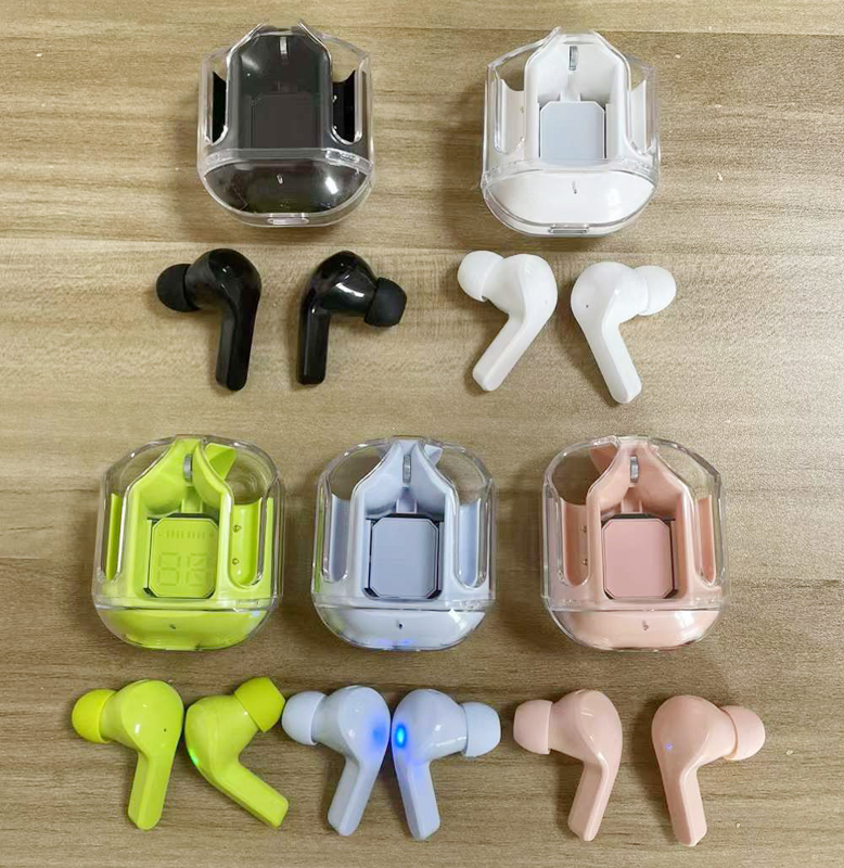 Wholesale Price Ultrapods Max Air1 Wireless Earphones Bluetooth 5.3 TWS Earbuds Multi-color LED Digital Display Gaming In Ear Headset Sports Headphone