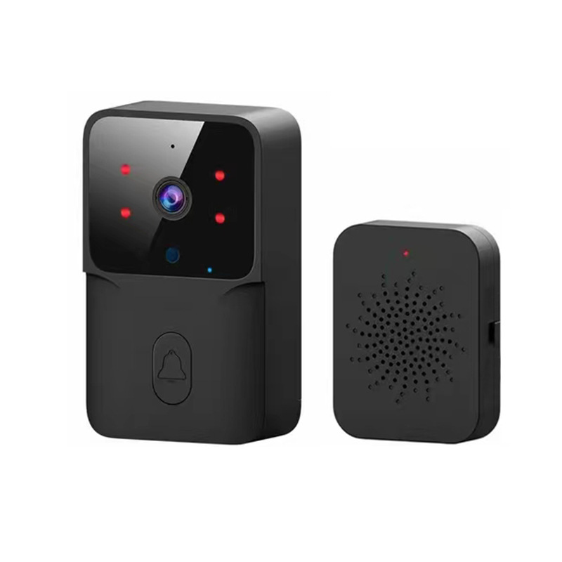 WIFI Video Doorbell Camera Wireless Night Vision Smart Home Security HD Door Bell Two Way Intercom Voice Change For Home LYP25