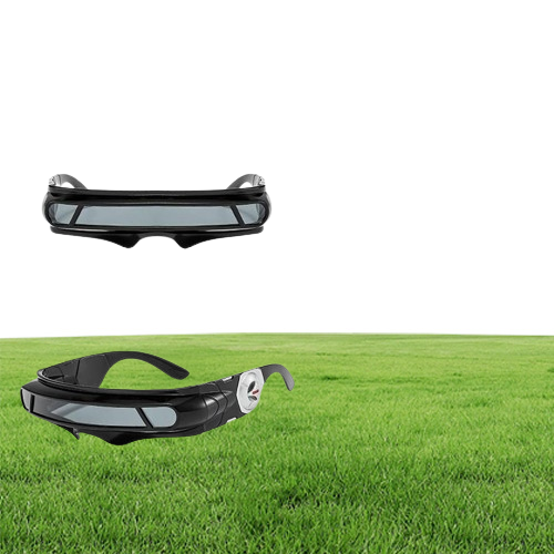 Sunglasses Super Cool Futuristic Caliburst Cyclops Wrap Colored Polarized Mirror Shield Sun GlassesSunglasses