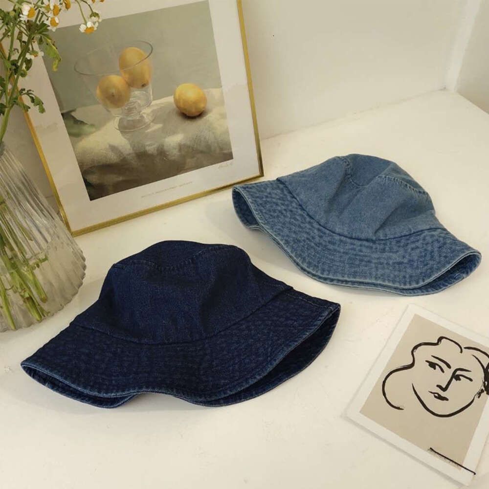 Leisure Denim Fisherman Korean Version, Versatile Sun Internet Red Hat for Women, Summer
