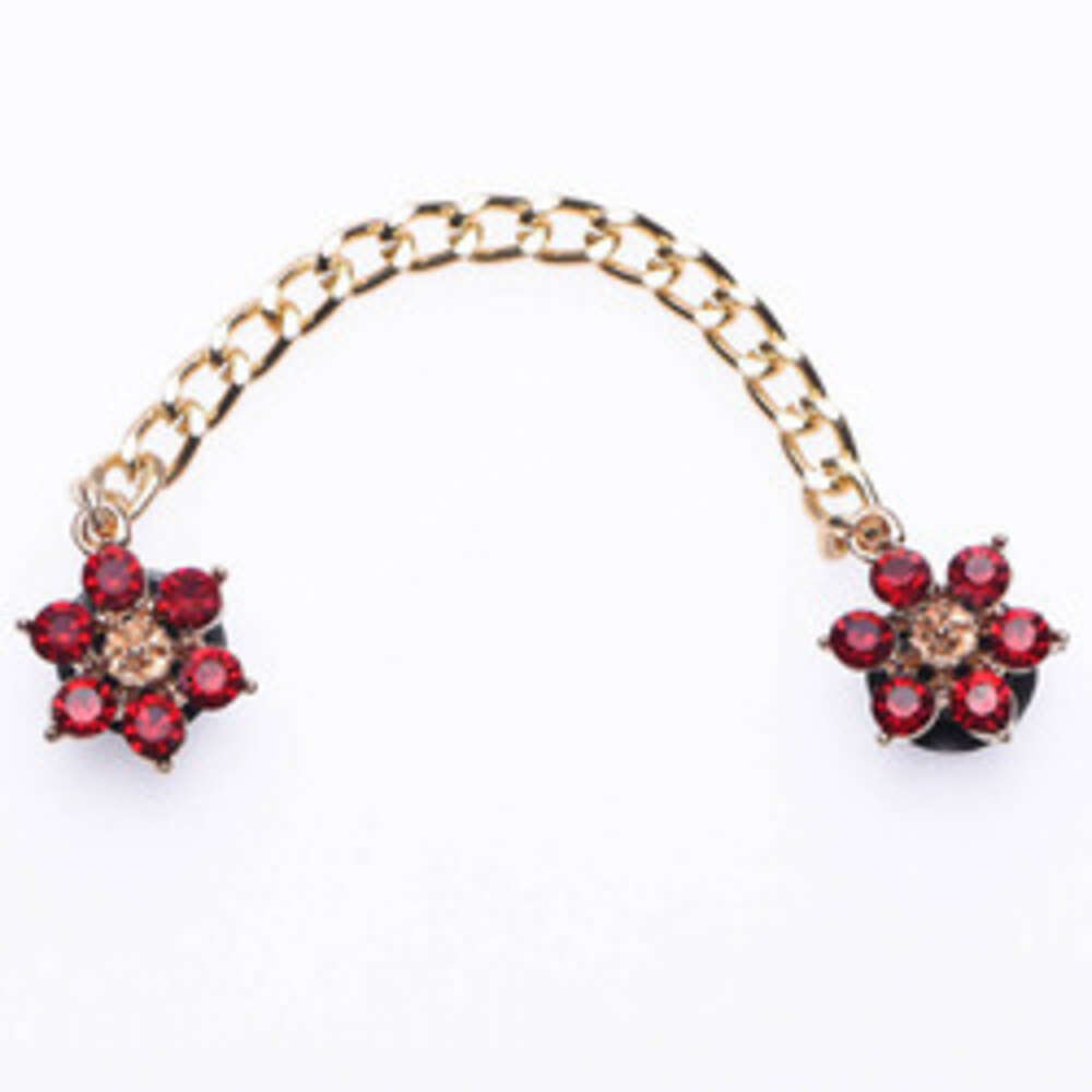 Wholesale metal/resin Shoe chain Decoration Charm Chain for DIY Women Clog Shoes