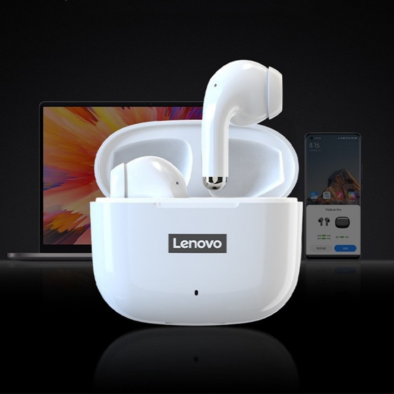 Original Lenovo LP40 Bluetooth 5.1 Wireless Magnetic Gaming Running Sports Earphone TWS Earplug with Waterproof Noise Canceling For Android IOS