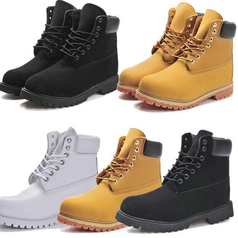 Designer Boots Mens Womens Martin Booties Classic 6 Inch Premium Waterproof Ankle Cowboy Sneakers Outdoor Sport Wheat Yellow Red Blue Black Hiking Motorcycle Shoes