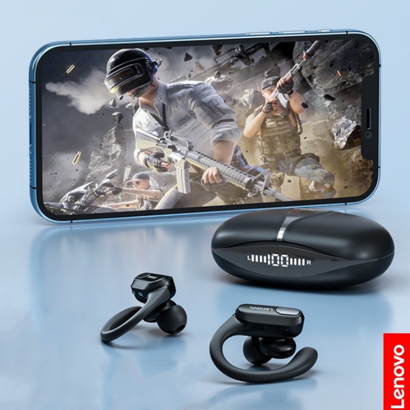 Original Lenovo XT80 Bluetooth 5.3 Wireless Magnetic Gaming Running Sports Earphone Earplug with Waterproof Noise Canceling For Android IOS Dropshippi
