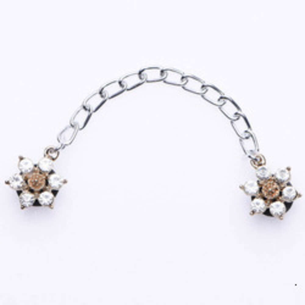 Wholesale metal/resin Shoe chain Decoration Charm Chain for DIY Women Clog Shoes