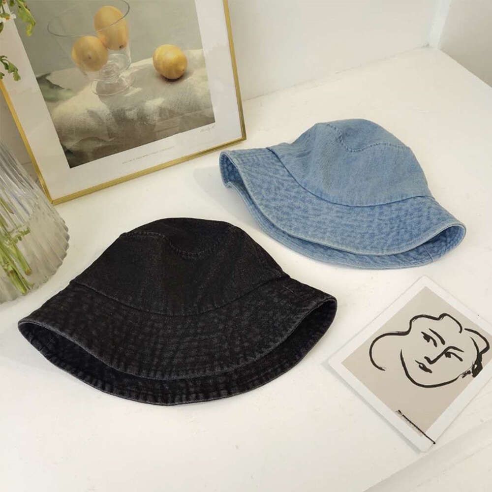 Leisure Denim Fisherman Korean Version, Versatile Sun Internet Red Hat for Women, Summer